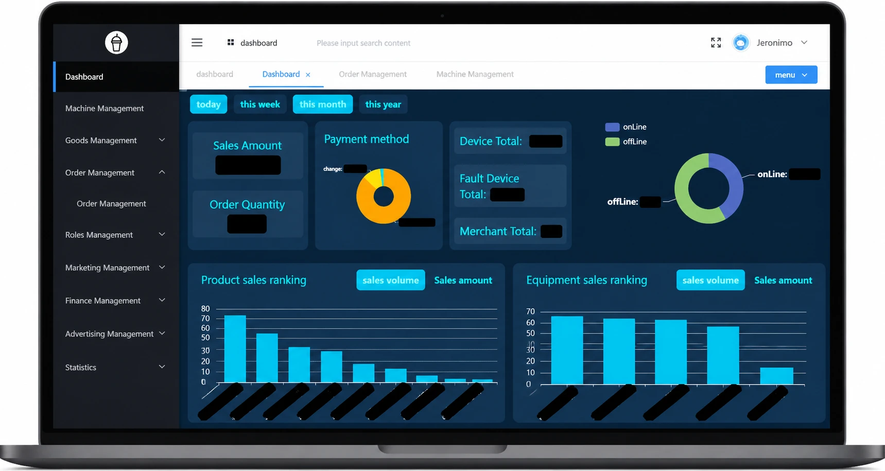 Software de ventas Power Vending